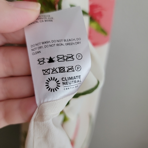 Reformation Winola Dress in Cali size M NWT - Picture 15 of 15